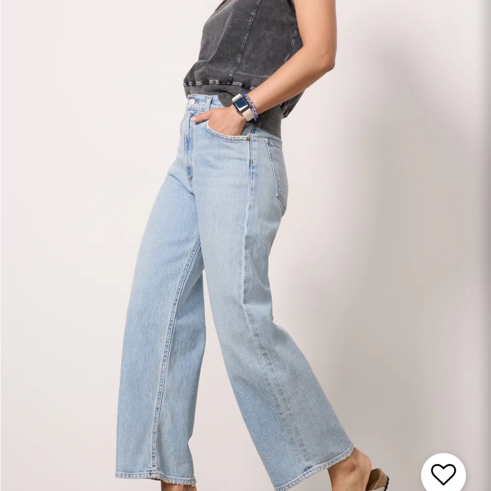 Agolde Women's REN Wide Leg jeans in Groove